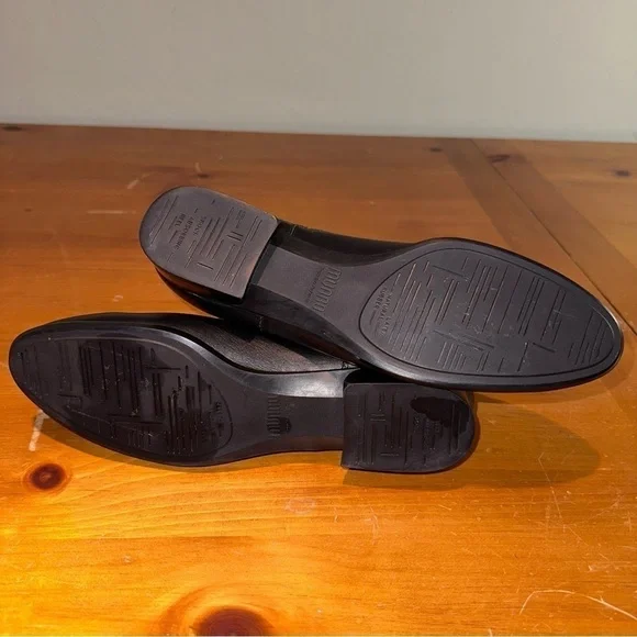 Munro Women’s Black Leather Cate Booties Size 9.5N - Picture 7 of 8